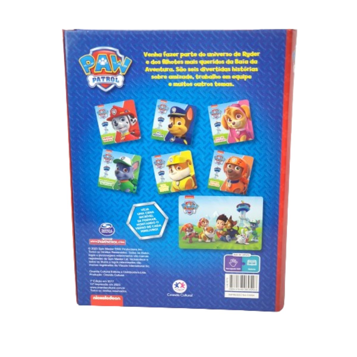 Livros Box Com 6 Minilivros Patrulha Canina - Histórias De Aventura - Ciranda Cultural Livros Box Com 6 Minilivros Patrulha Canina - Histórias De Aventura - Ciranda Cultural